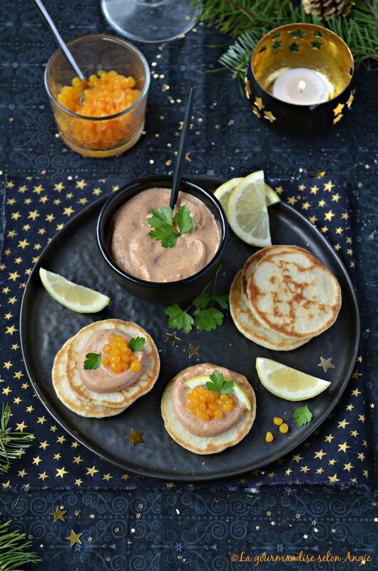 tarama vegan caviar à l'orange - Noël végétal