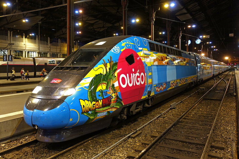 TGV Ouigo Dragon Ball