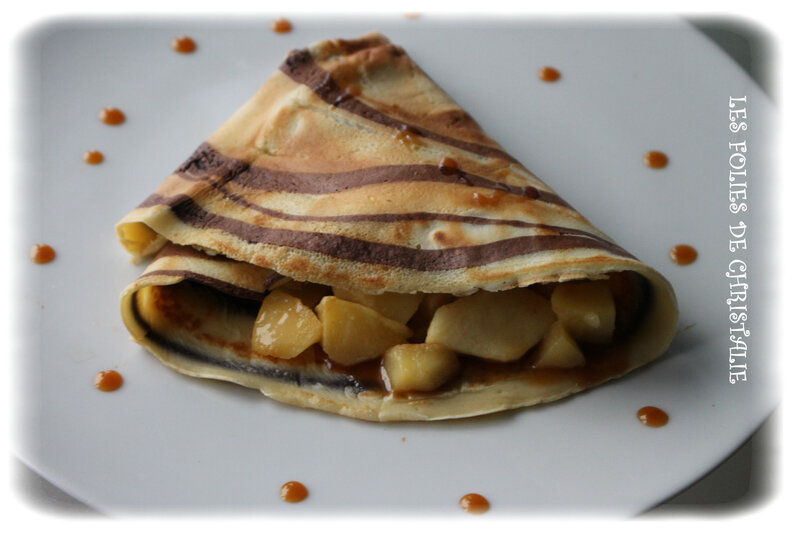 Crêpes pommes 5