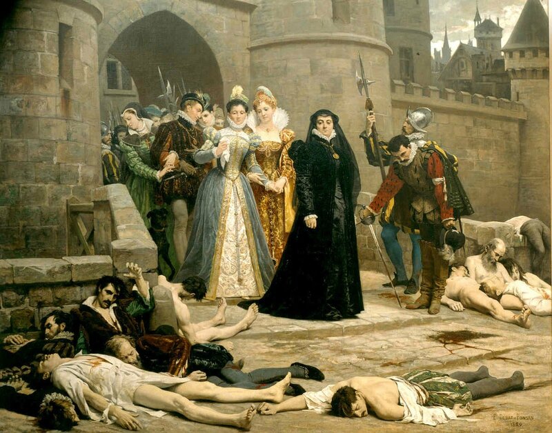 Debat-Ponsan, un matin portes du Louvre (1880)