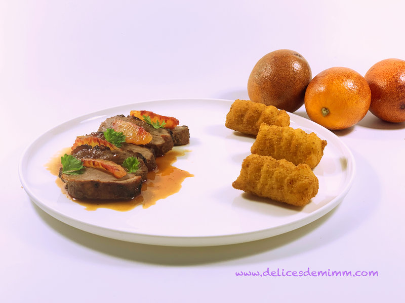 Filet de canard à l’orange sanguine 4