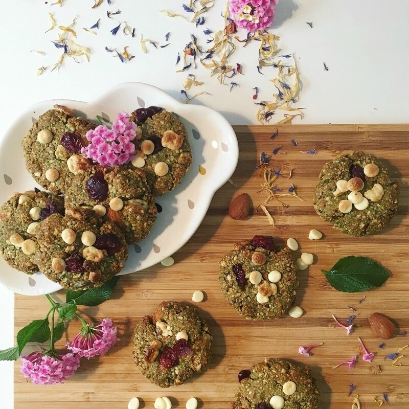 Matcha paléo cookies