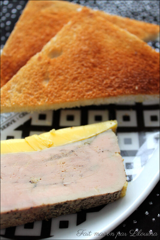 Foie gras en terrine façon Eric Léautey... Fait maison par Lilouina