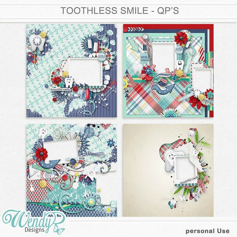 Wendy P Designs_toothless smile_qp