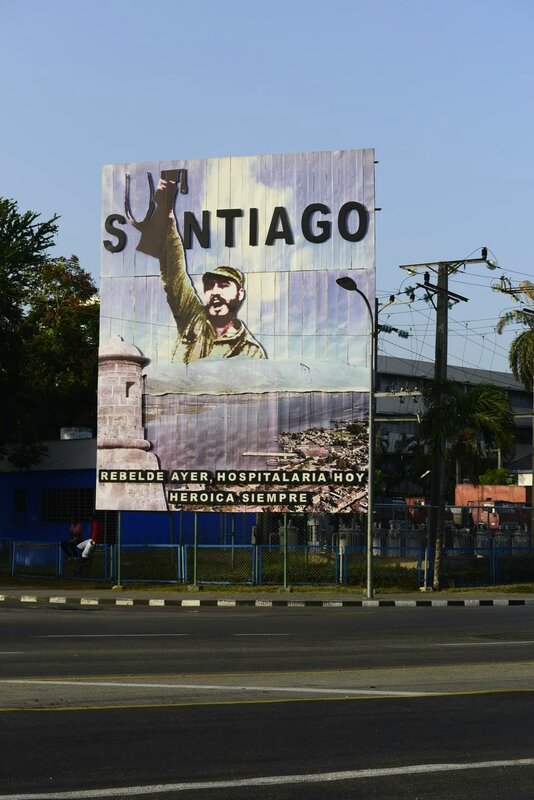 Santiago de Cuba, berceau de la révolution cubaine.
