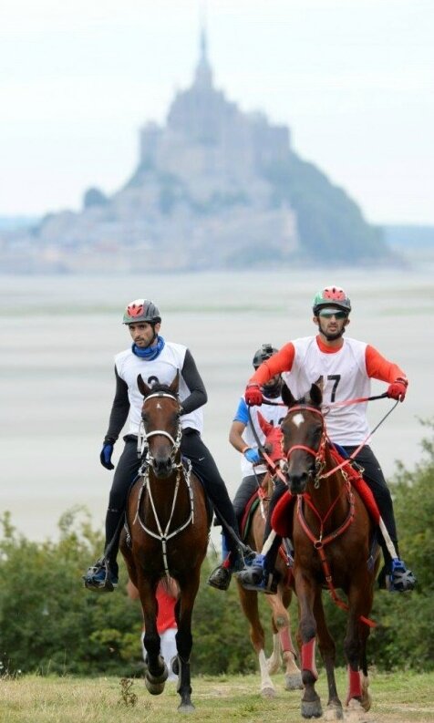 Jeux Équestres Mondiaux FEI Alltech endurance Sartilly Mont-Saint-Michel 2014