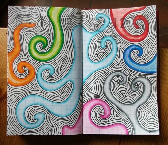 dessin_art journal libre 32_2015 11_vagues