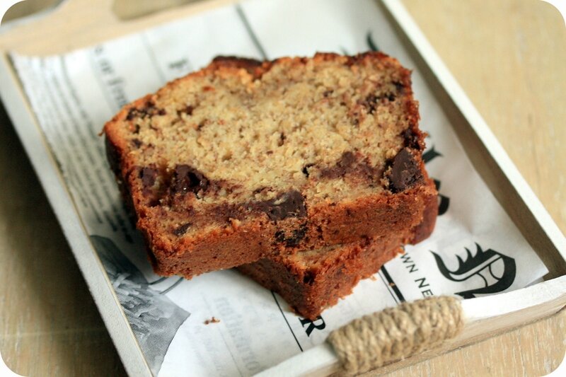 banana bread cake banane chocolat blog chez requia cuisine et confidences