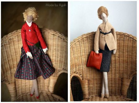 OOAK fabric doll Etsy 3