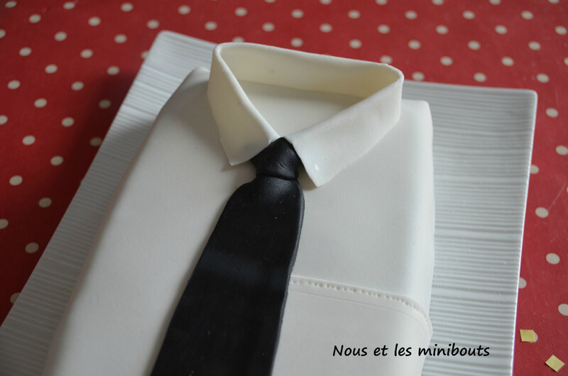 gâteau chemise