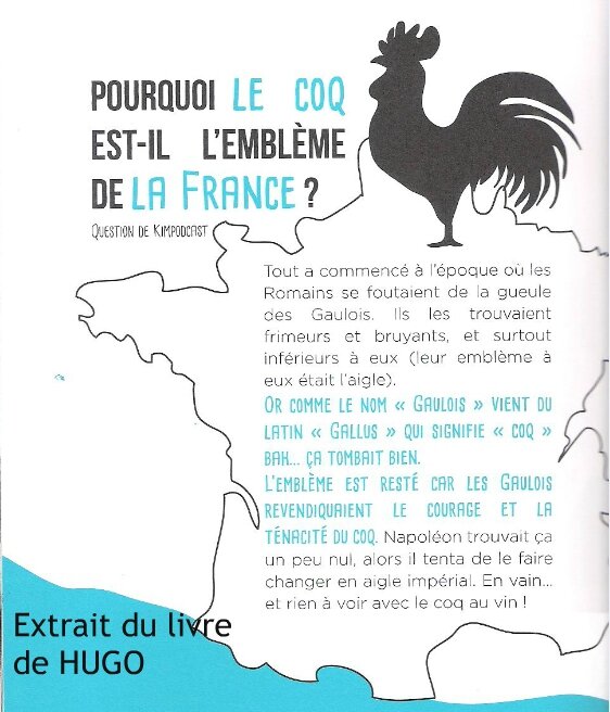 Extrait du livre de Hugo