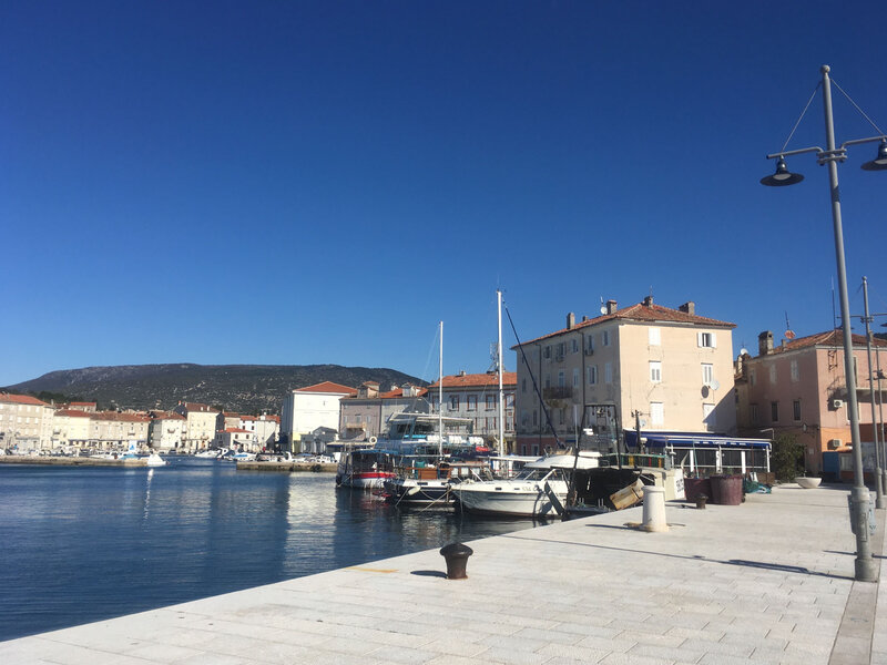 Le port de Cres, dimanche 15 mars 2020 (1),
