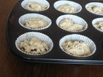 Muffins aux noix et pépites de chocolat (12)
