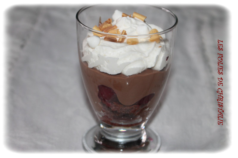 Trifle chocolat cerises 8