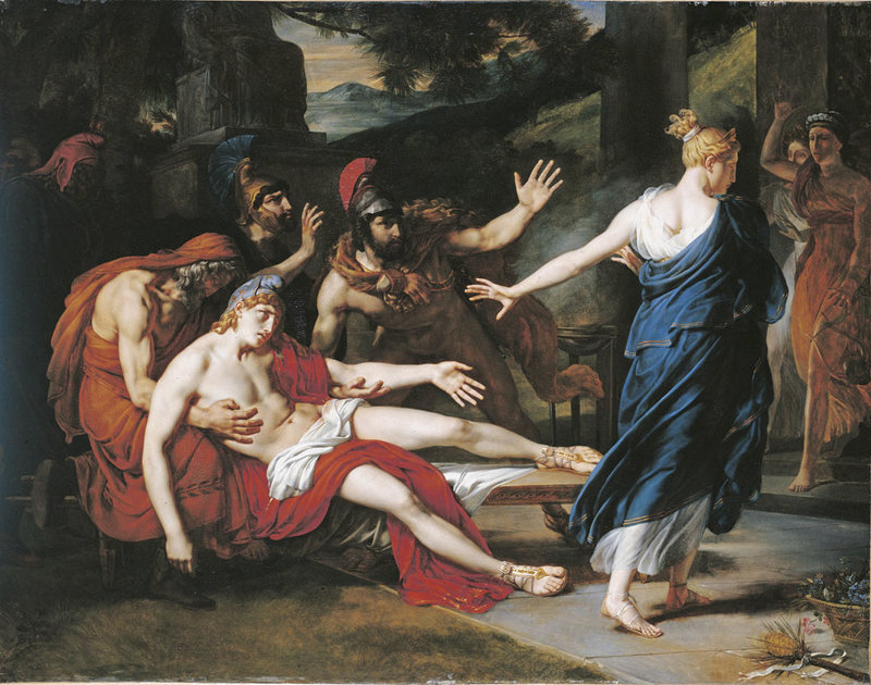12:1816 - Œnone refuse de secourir Pâris au siège de Troie, 1er Gd