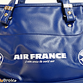 Vintage ... SAC DE VOYAGE Air France * Bleu 