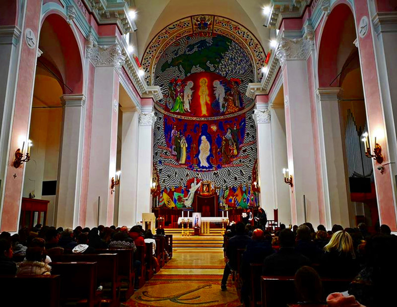 Interno della Cattedrale di Santa Maria della Marina (© Luigi936, 10 novembre 2019)