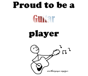 proud to be a guitar player