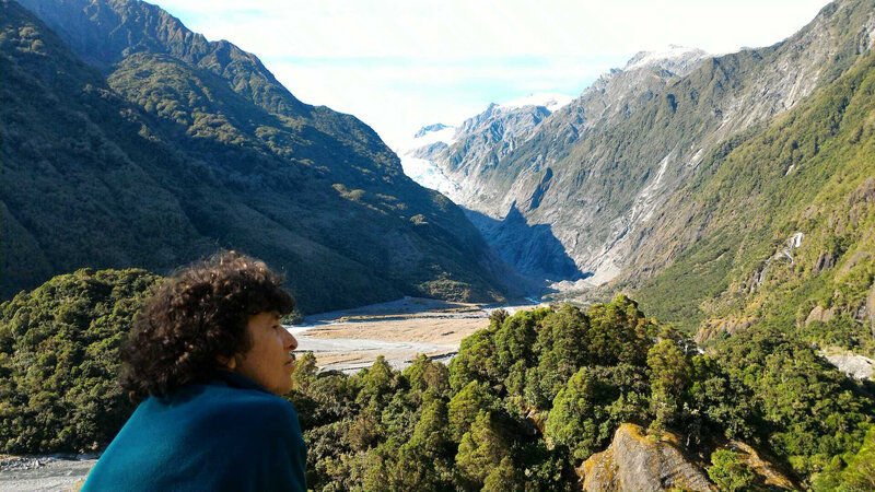 Glacier Franz Joseph le glacier fond (Nouvelle Zélande, Michèle Barbieri mars 2019)