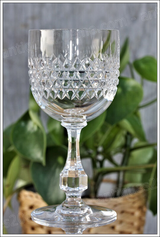Verres cristal service Baccarat Lucullus, Baccarat crystal glasses