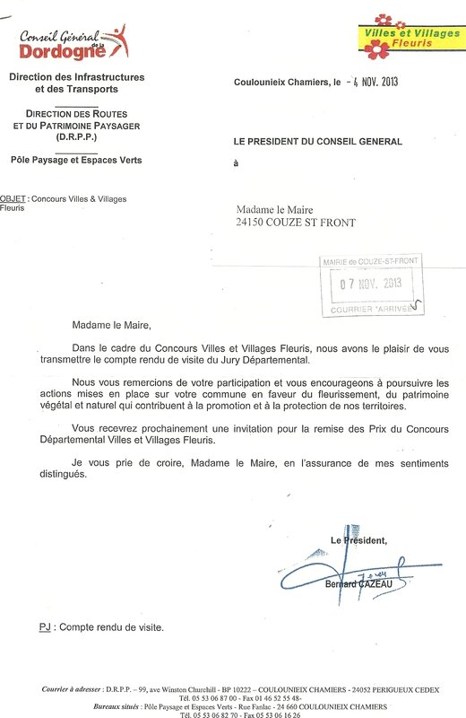 Concours VVF0001