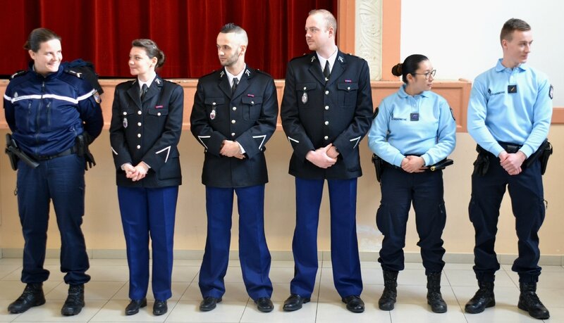 GENDARMERIE INSPECTION 2017 nouveaux arrivants