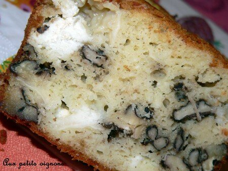 Cakes Chèvre Noix et Poireaux Curry recettes Mini cakes à la farine de sarrasin,lardons et poireaux.