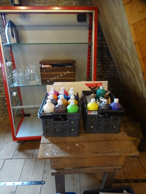 Salle d'information sur le martinet à Standdaarbuiten (© Martine Wauters)