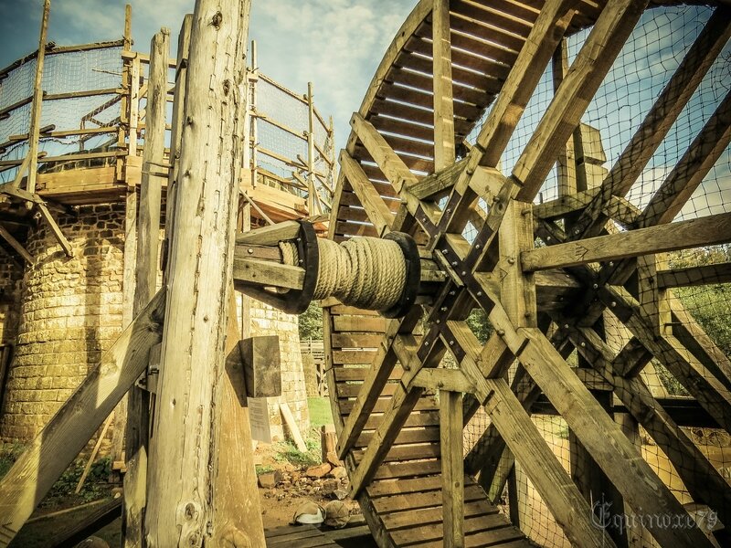 technique de construction du moyen Age, la cage à écureuil (2)