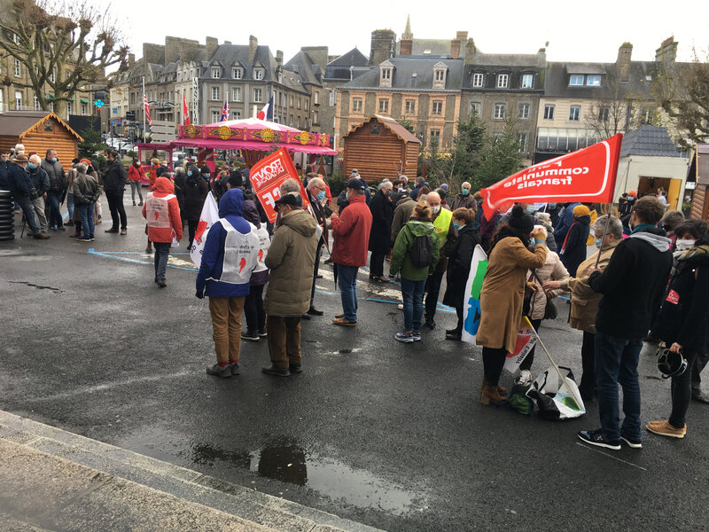 Avranches_manifestation_rassemblement_loi_sécurité globale_12 décembre 2020