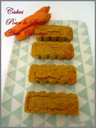 cakes pour le sport aux carottes 02