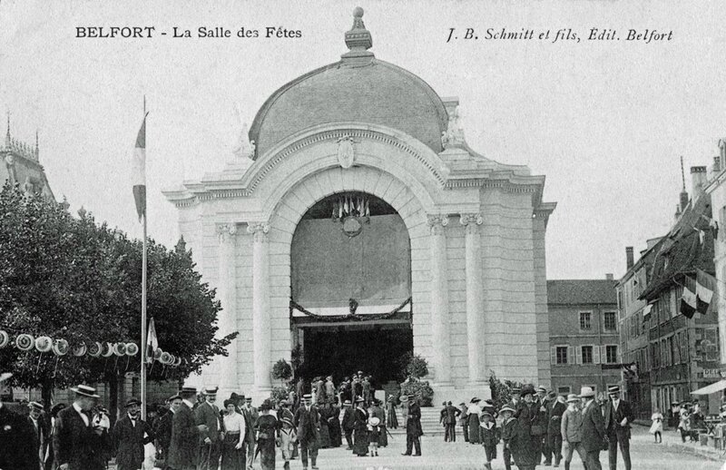 CPA Salle des Fêtes 1912-15aR