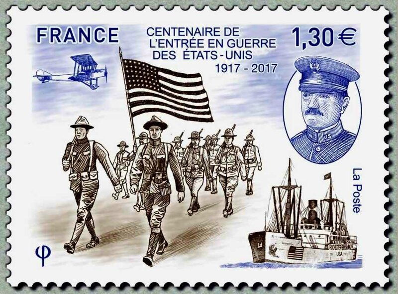 Centenaire entrée en guerre des US