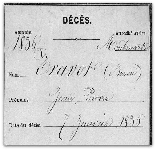 Travot décès z