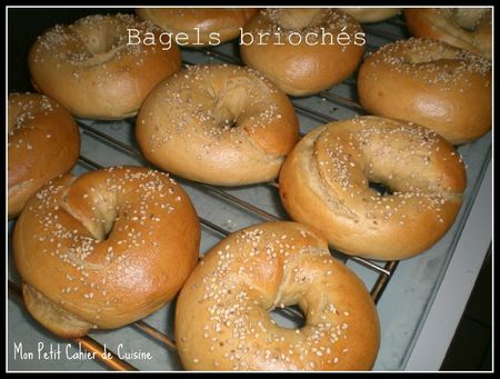 bagels briochés