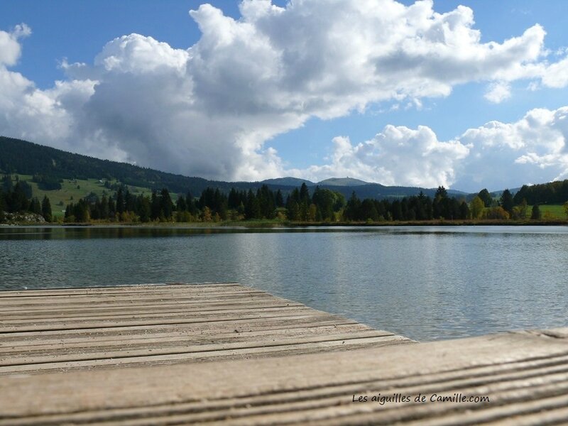 Le lac des Rousses en Automne