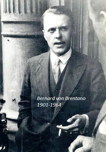 Bernard von Brentano 1901-1964