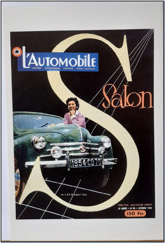 Salon automobile 1953