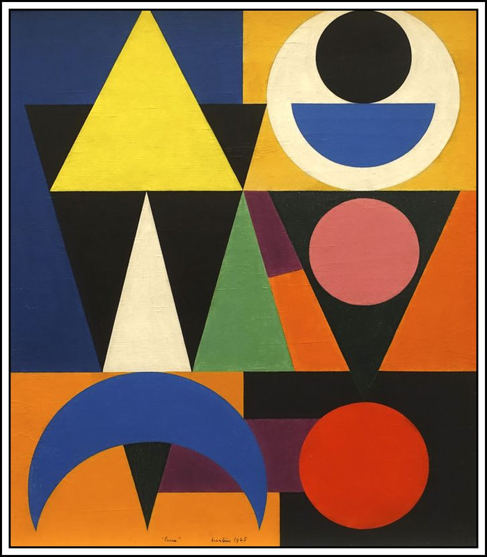 Auguste Herbin - lune - 1945