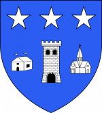 Écu aux armes de Bruyères (image commons.wikimedia.org)