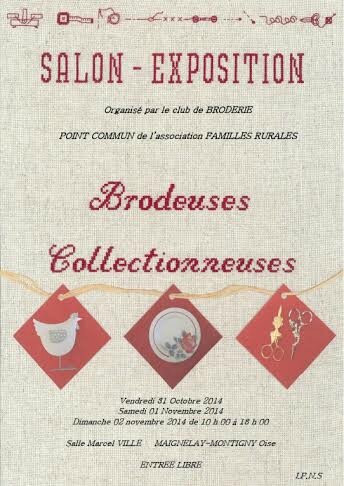 affiche expo de Point Commun