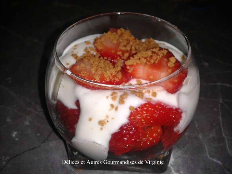 verrine fromage blanc fraises speculoos1