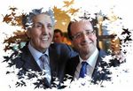 Hollande et ben Bella