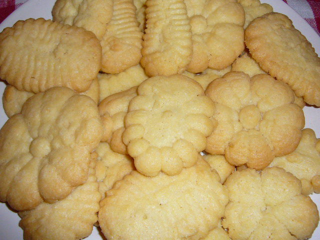 Biscuits à la presse
