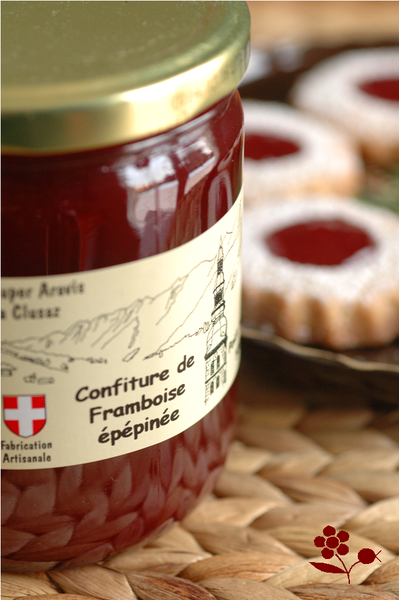 Confiture de framboise épépinée