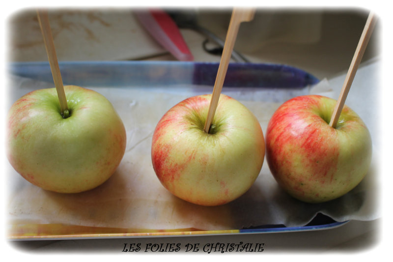 Pommes d'amour noires 1