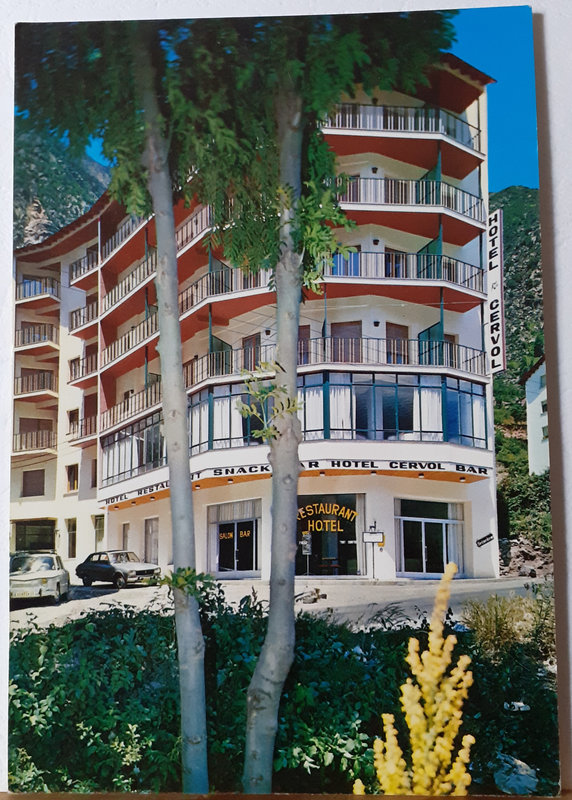 Andorra La Vella - Hotel Cervol - écrite 1980