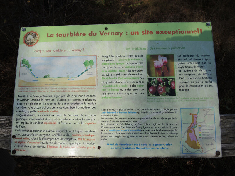 Le Vernay, chemin des tourbières