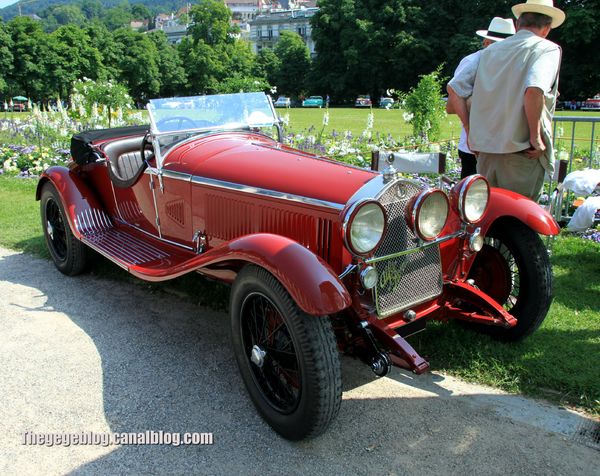 Alfa romeo 1750 Gran Sport Kompressor de 1930 (37ème Internationales Oldtimer meeting de Baden-Baden) 01