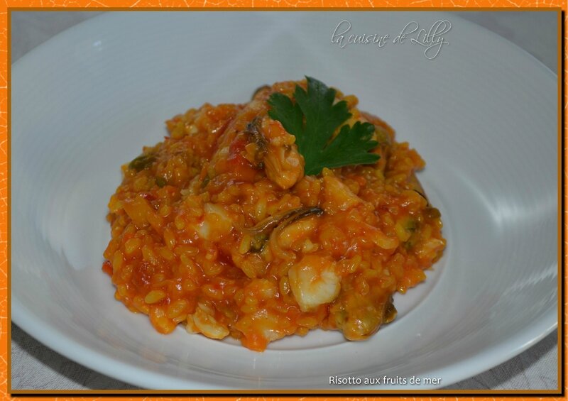 risotto aux fruits de mer